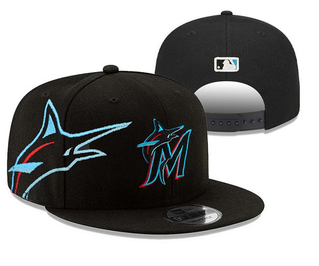 Miami Marlins 2025 Stitched Snapback Hats 007